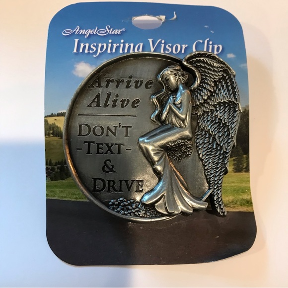 😇Angel Visor Car Clip - Picture 1 of 6